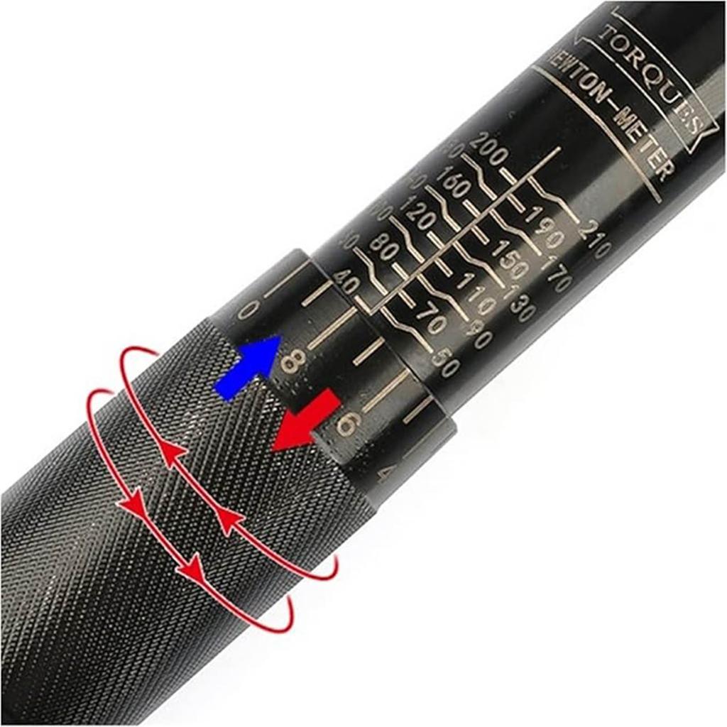 1/4 inch drive preset torque tool 5-25Nm torque long ratchet type suitable for automotive and tire technicians manual tool