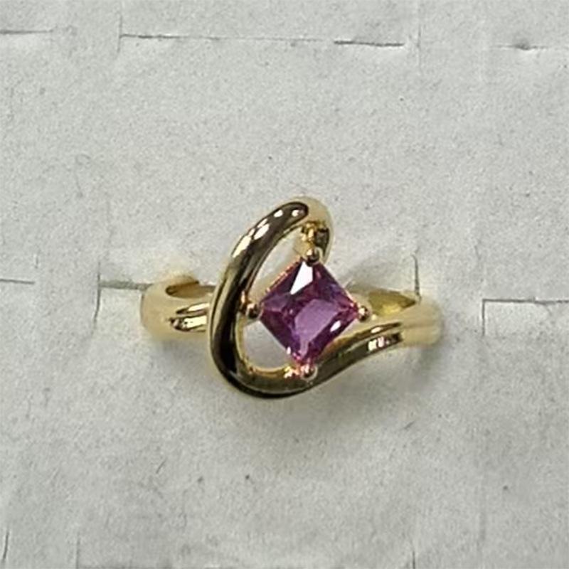 

Класична розкішна каблучка з глянцевого чорного/фіолетового/зеленого кольору, каблучка з квадратним цирконом синьо-зеленого кольору для жінок, новинка для банкету, подарунок resizable фіолетовий