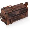 Toaletní taštička Originální kožená sada na holení Dopp Kit cestovní pouzdro