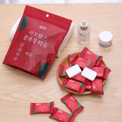 20/100pcs Compressed Towel Disposable Portable Face Towel Cotton Tissue Suitable For Travel Camping Hiking Sports Beauty Salons