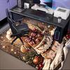 1PC Custom Name Gingerbread Chef's Winter Delight Theme Floor Mat Ideal for Living Room, Game Rooms, Office, Bedroom,Floor Mat Playful Design91