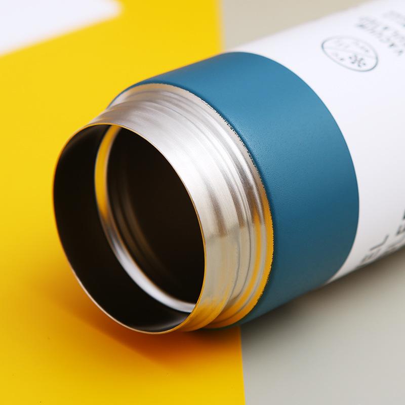 Logo-Individualisierung Thermosflasche Thermobecher Auslaufsicher Auto-Vakuumflaschen Kaffeetasse Reise-Isolierflaschen Garrafa Termica