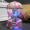 Luminous Carousel Ornaments Cartoon Horse Music Box Romantic Carousel Music Box  Birthday Gifts
