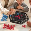 Connect Four Board Game Parent Child Interactive 3D Spatial Thinking Training Children's Board Game Puzzle Toys Birthday Present