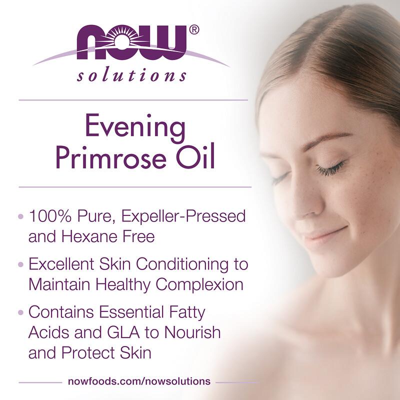 Solutions, Evening Primrose Oil, 4 fl oz (118 ml)