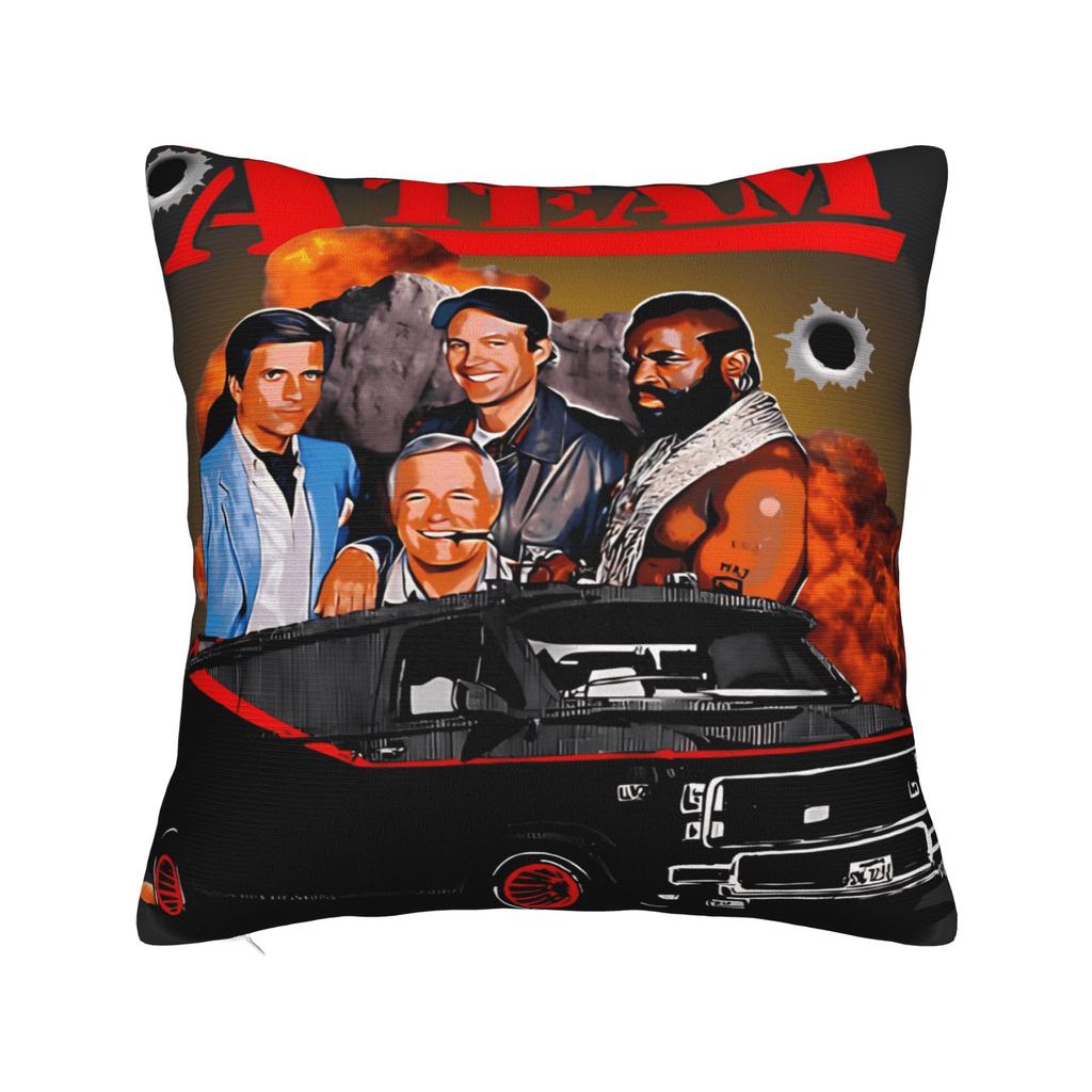 The A Team Pillowcases Cute Funny Pillow Case For Living Room Bed Chair Soft Pillow Cover