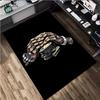 1Pc Dices Print Rug - Home Decoration Carpet For Living Room Bedroom Flooring Computer Chair Area Rug