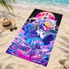 Kpop Demon Hunters Custom Name Beach Towels Also Serve As Bath Towels Summer Essential a Musthave for the Outdoors the Beach and the Pool