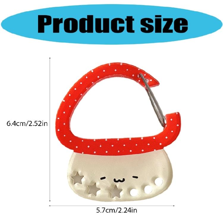 Practical Functional Carabiner Keyring Keychain Clip Backpack Pendant Handbook Decoration Ita Bag Buckle Accessories