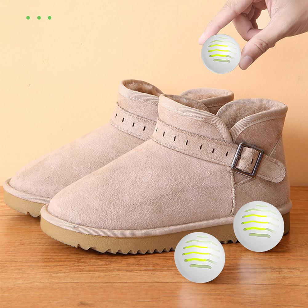6-60 Stück Deodorant-Kugeln für Schuhe Lufterfrischer Schuhwerk Sneaker Schuhschrank Sporttaschen Toiletten-Deodorierung Langanhaltend Aromatisch