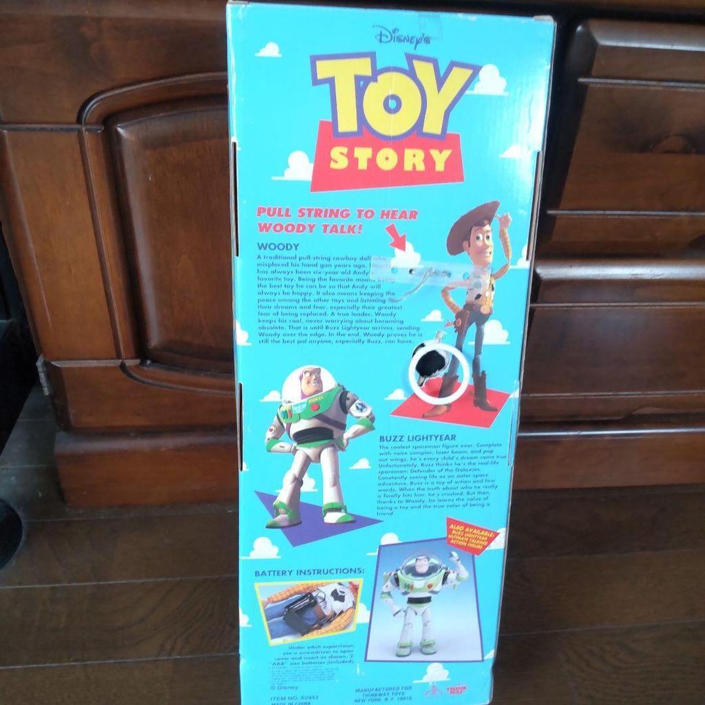 [BRUKT] Toy Story Woody Snakkende Woody Disney