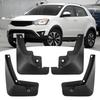 4x Car Mudguards with Screws Splash Guards Automobile Protector Accessories Fender Wheel Protector for Ssangyong Korando 19-25