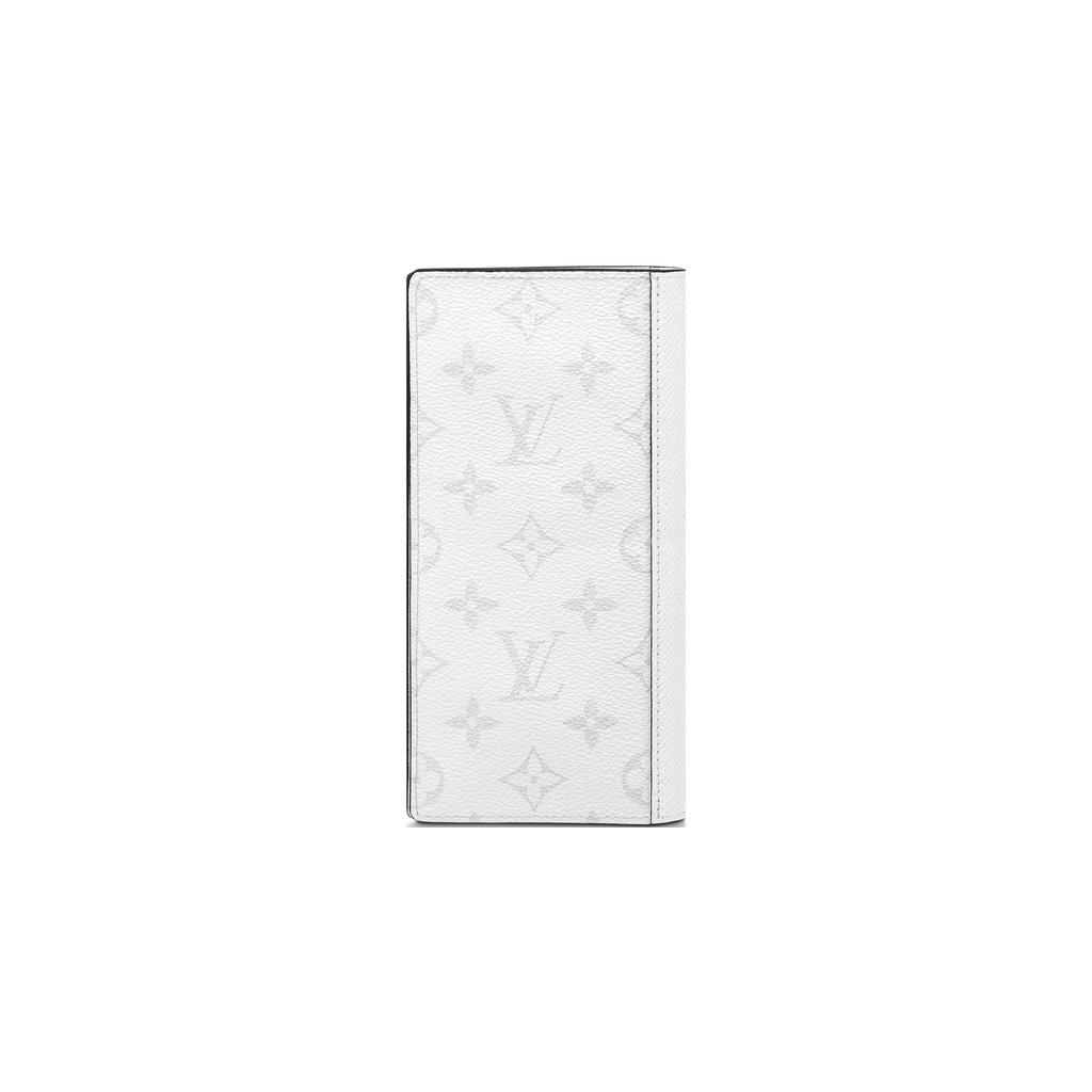 Louis Vuitton Brazza Monogram Canvas And Leather Long Wallet Men wallet White M30889