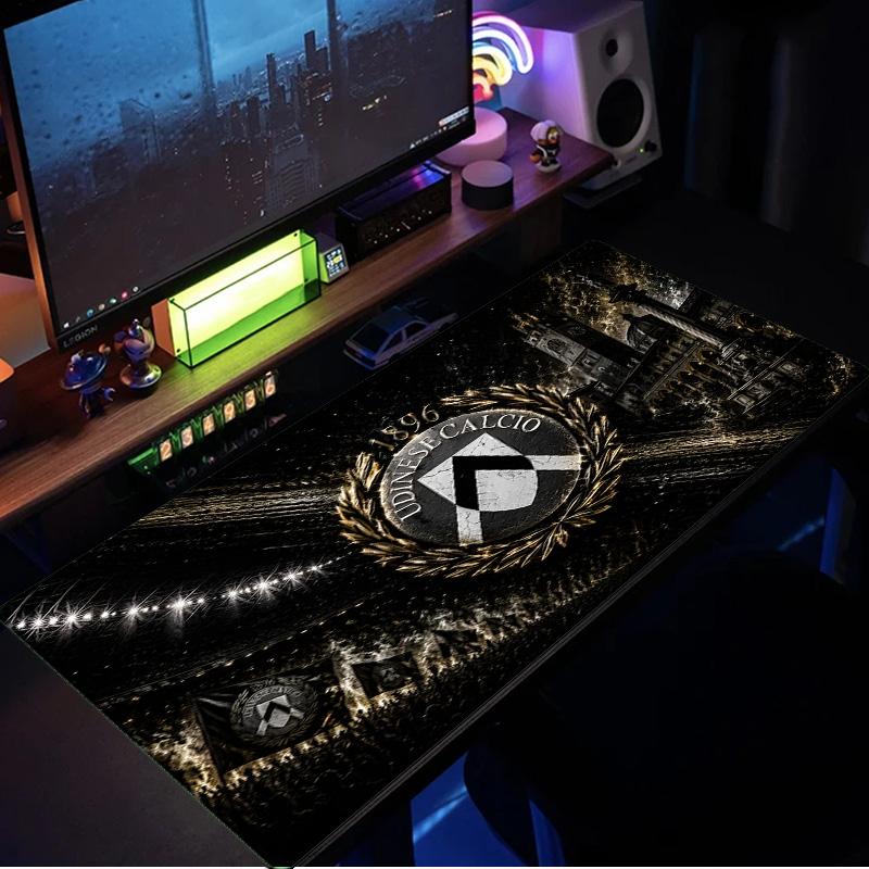 Udinese-Calcio Crest Design Mouse Pad, Rubber Base, Mouse Pad for Gamers and Office Use, Gaming Desk , Easy To Clean Mat Christmas Fan Gifts
