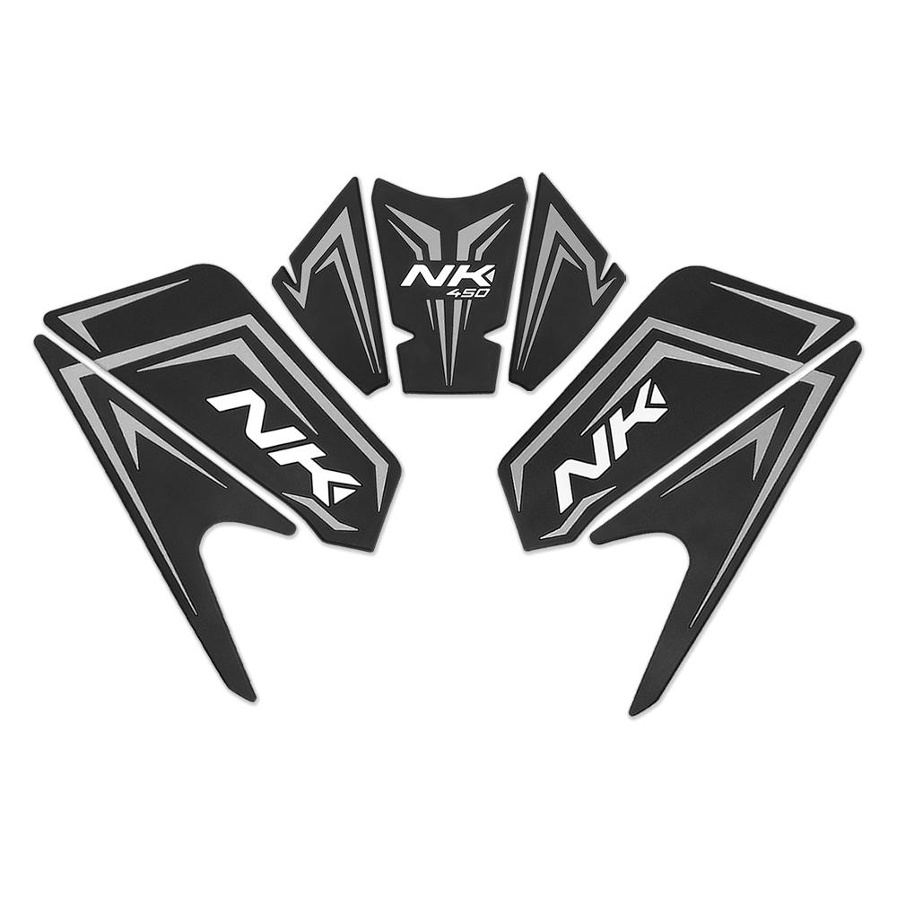 FOR CFMOTO 450NK 2024 NK450 450 NK Motorcycle Side Fuel Tank pad Protector Stickers Decal Gas Knee Grip Traction Tank Pads