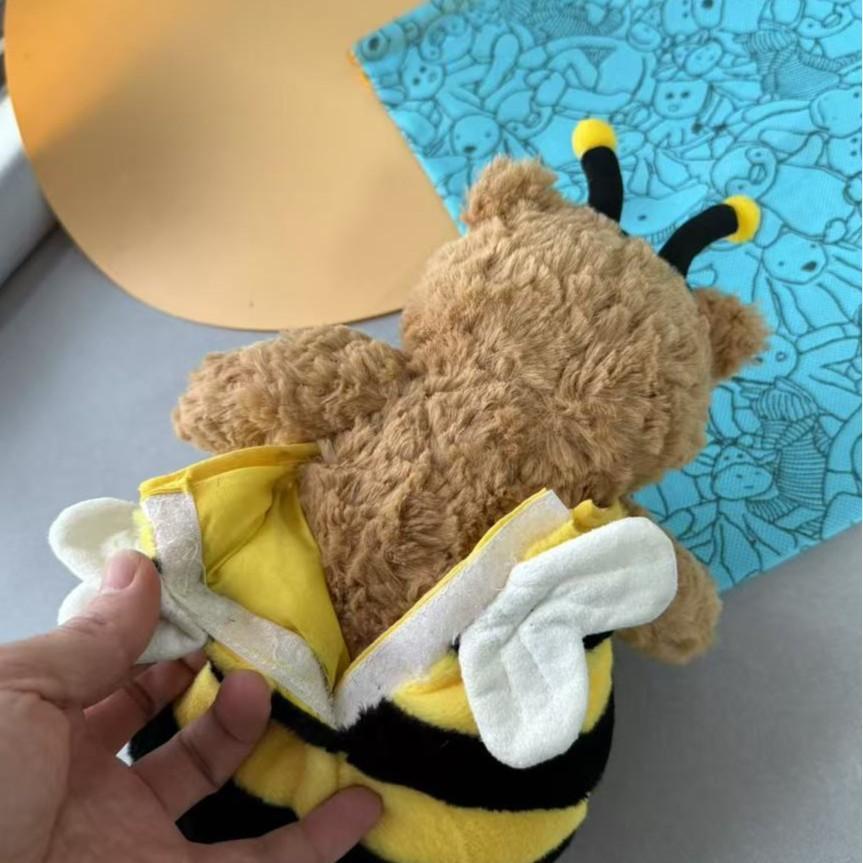 Full Spring Vitality Bumblebee Bear Plush Toy Cute Cartoon Children Doll Gift