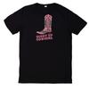 T-Shirt Western Cowgirl Motif CottonWill Be Opened In a New Window or Tab