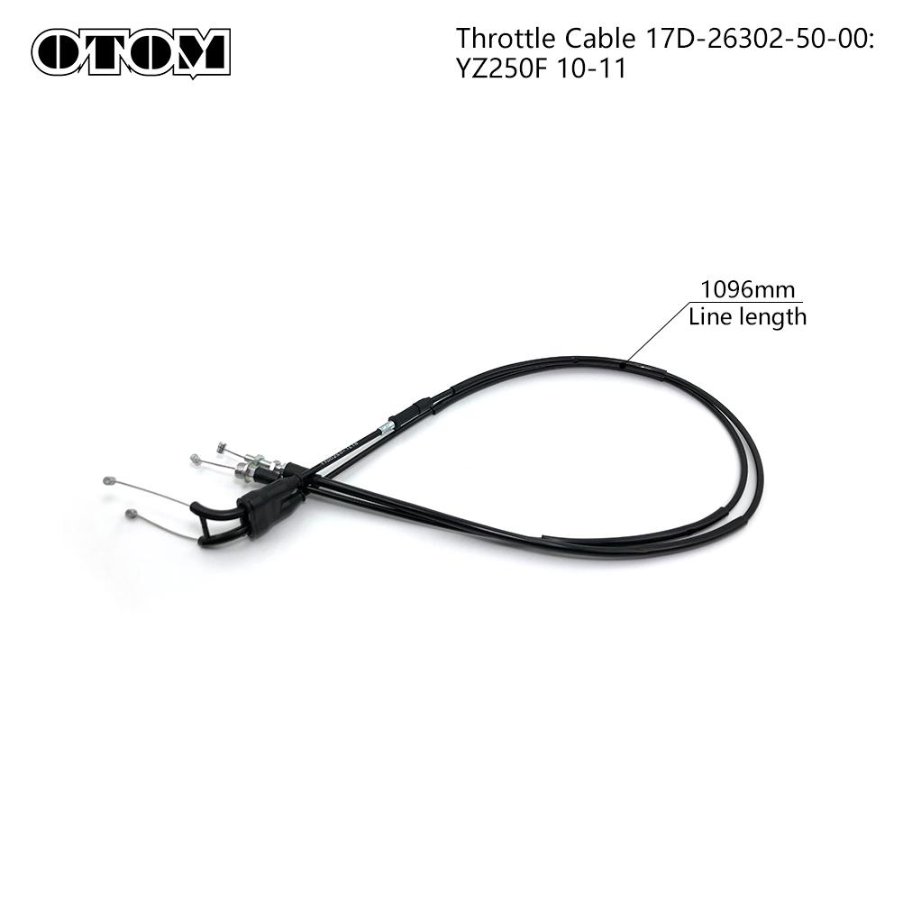 Motorcycle Clutch Cable Throttle Cable Emergency Brake Wire Oil Line For YAMAHA YZ250F YZ450F WR250F WR450F Off-road Dirt Bike