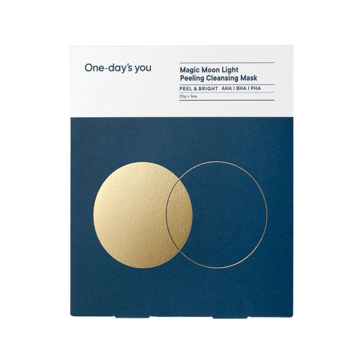 Однодневная маска-пилинг для лица One-day s You Magic Moonlight Peeling Piji Sseuksak, очищающая, для пор, 5 листов