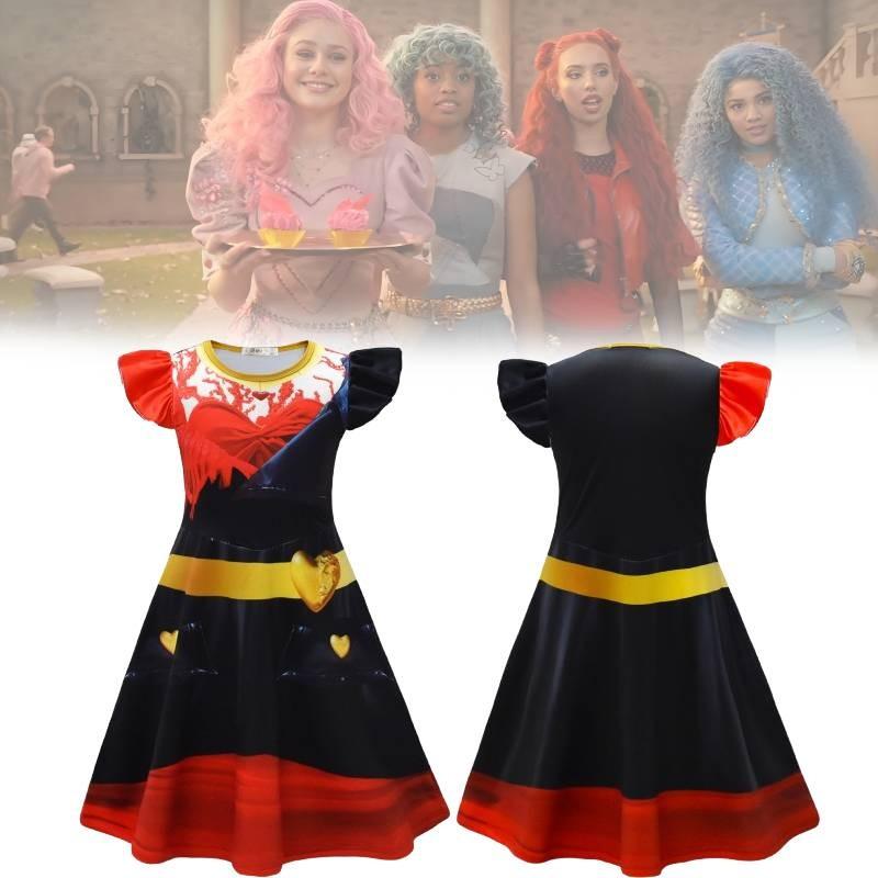 Descendants Rise The Of Red Cosplay Outfits Fashion Halloween Role Costumes Play