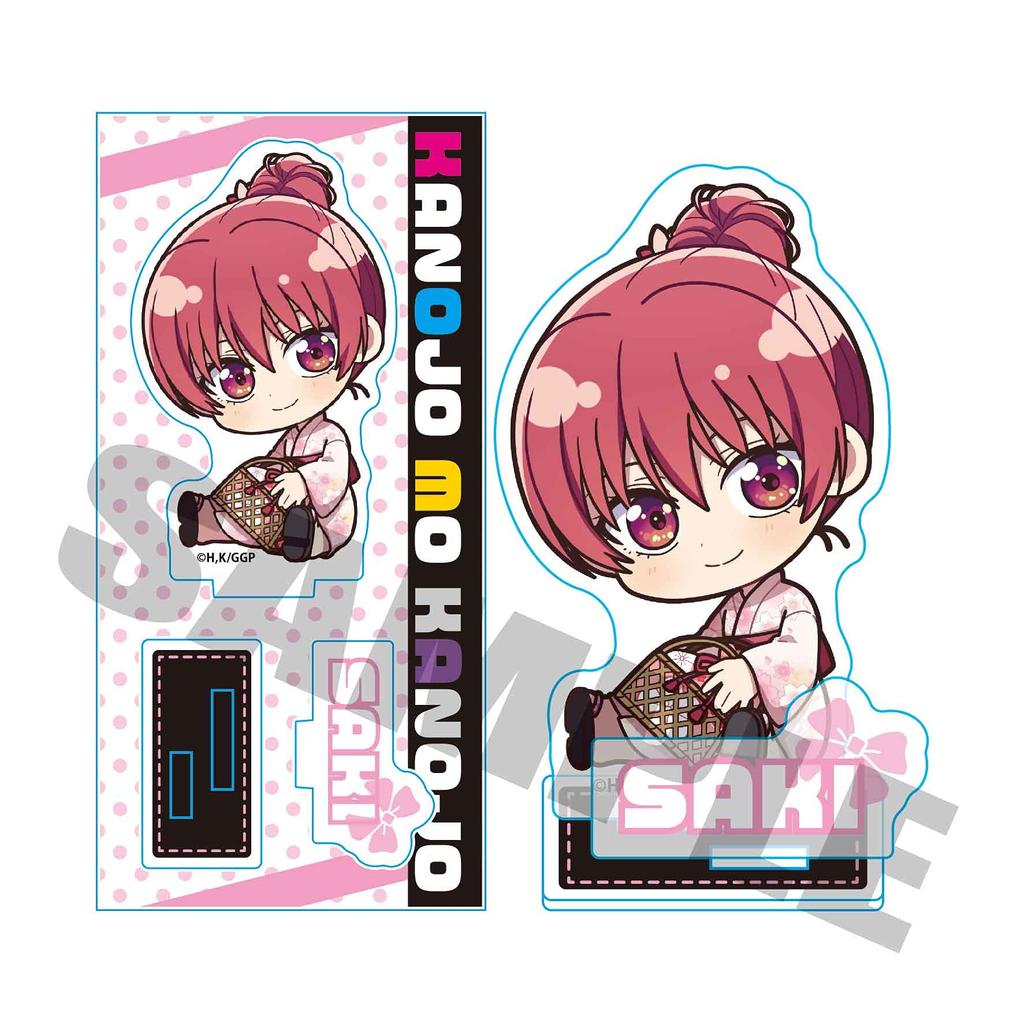 Gyugyutto Acrylic Figure Saki Girlfriend/Saki (Yukata)