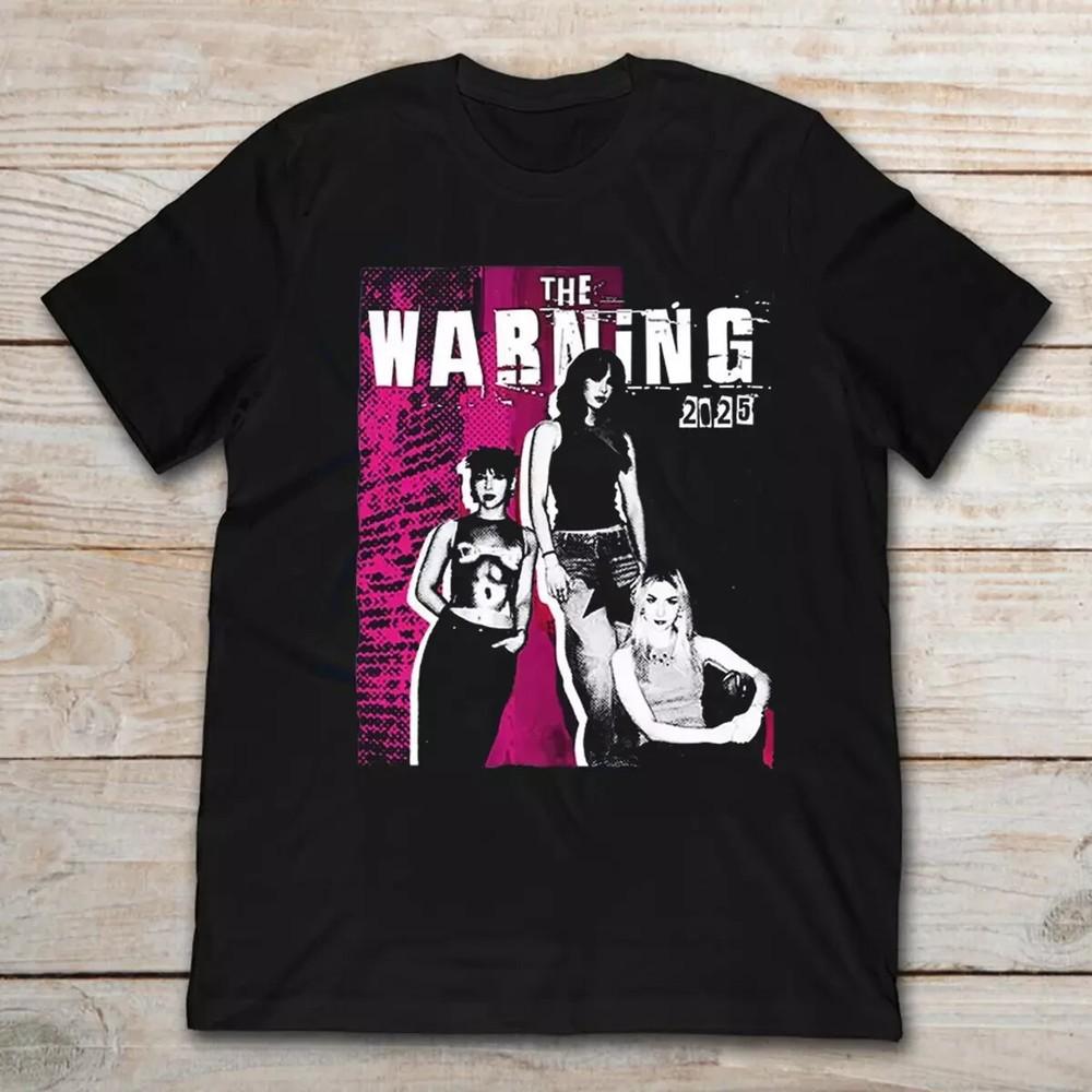 The Warning band 2025 Tour T Shirt Size S5XL Unisex T-Shirt XXXL