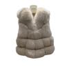 Fox fur vest women's autumn and winter new women's vest fashionable and thin short coat