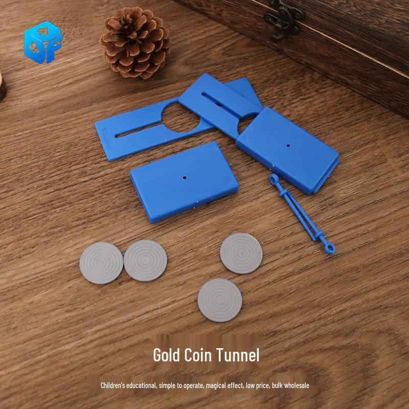 Children s Creative Magic Gold Coin Tunnel Educational Toy