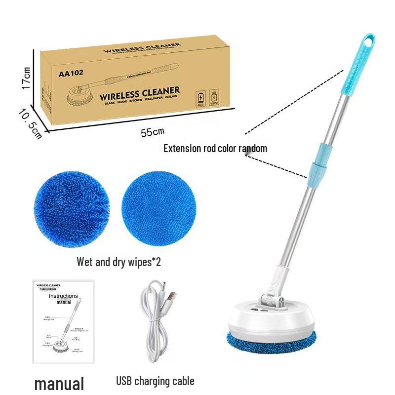 Electric Wireless Window and Ceiling Cleaning Robot
