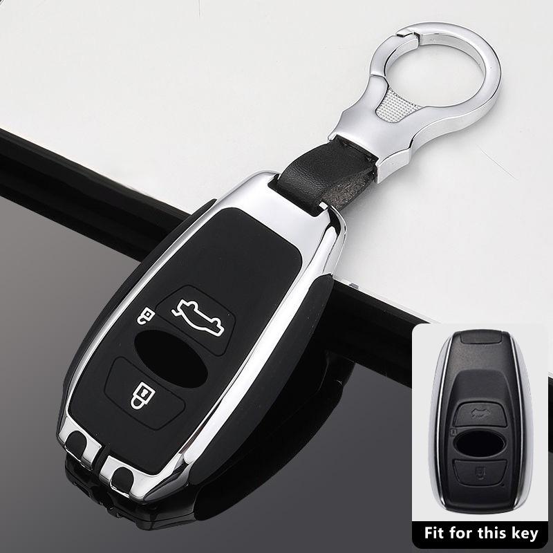 Zinc Alloy Car Key Case For Subaru Gr86 Crosstrek Forester Sk Brz Sti Xv Sv Outback Ascent Wrx Impreza Keychain Cover Shell Fob