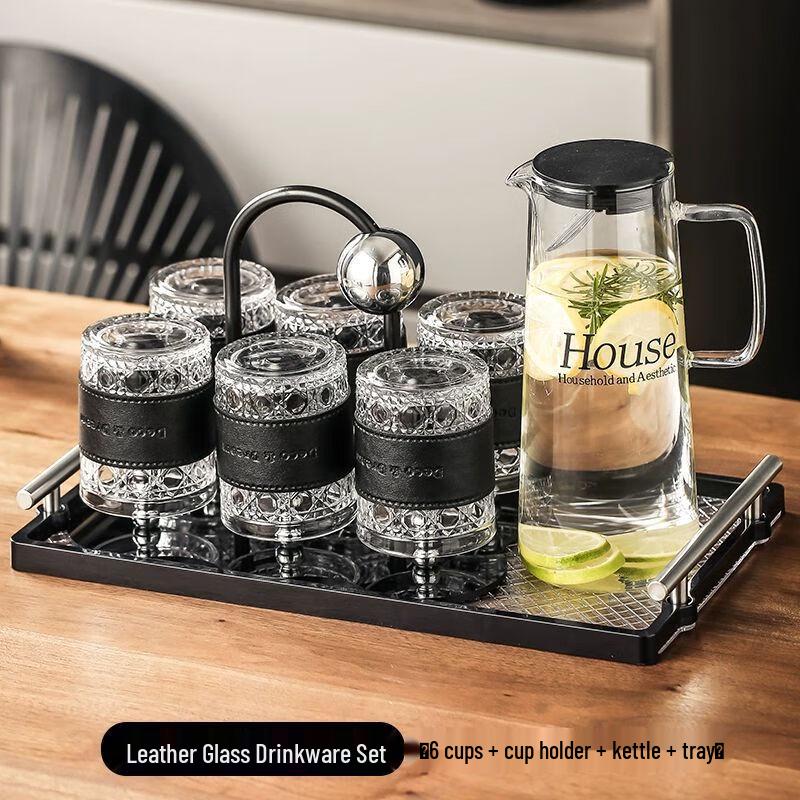 Набор термостойкой стеклянной посуды высокой вместимости