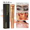 Blush High-gloss Grooming Multi-functional Makeup Pen, Pearlescent Fine Glitter Brightening Facial Grooming Cream
