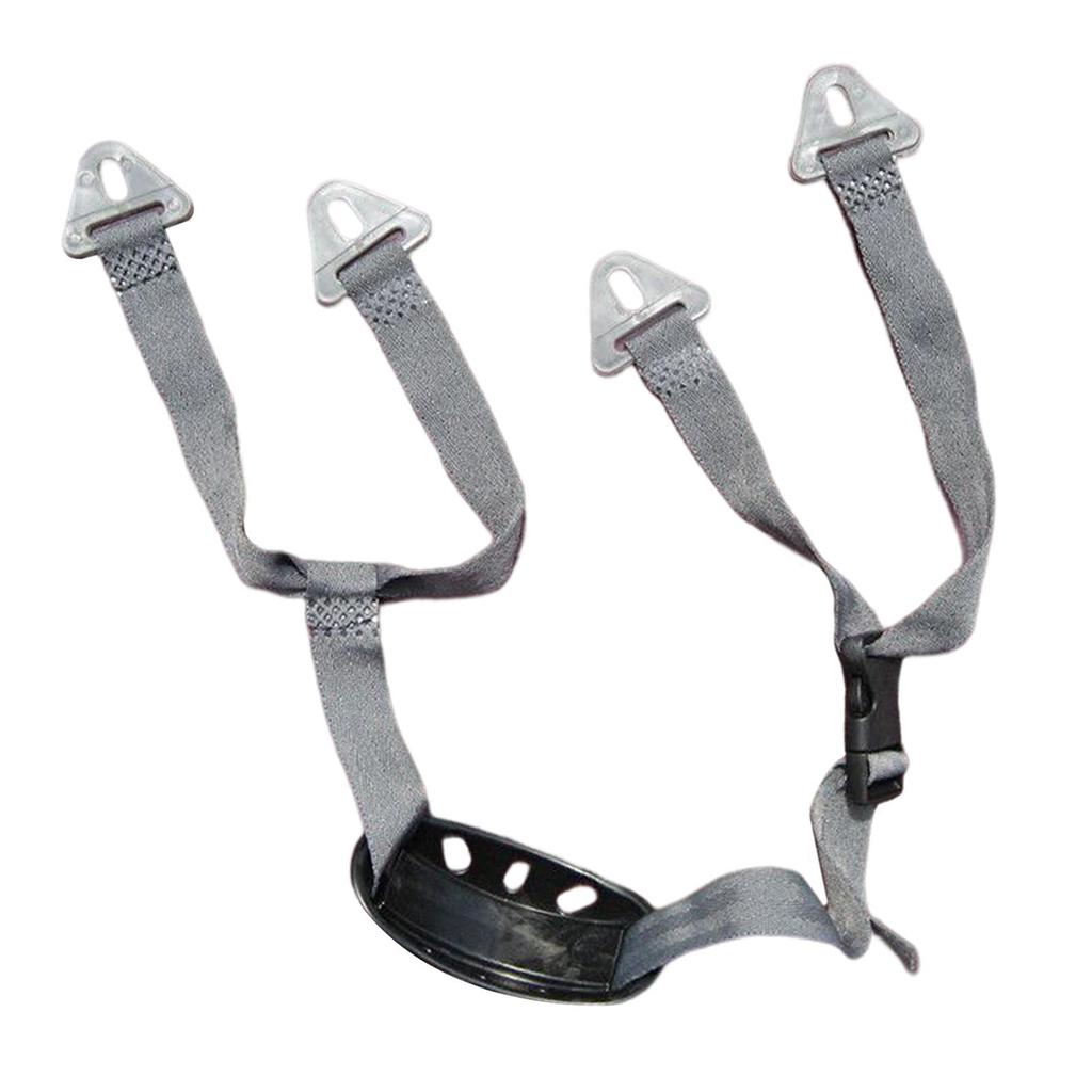 Safety Helmet Chin Strap Durable Cupped Adjustable Universal Hard Hat Chin Strap