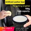 Leather Cleaning Cream Long Lasting Leather Maintenance Car Seat Sofa Scratch Crack Restoration Interior Polishing Stain Removal
