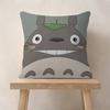 Cartoon Cute T-Totoroes Double-sided Cushion Cover Car Throw Pillow Case For Sofa Car Christmas Gift