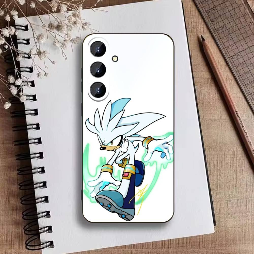 S-Sonic The H-Hedgehog Phone Case For Samsung Galaxy A73,A21s,A22,A31,A52,A53,A71,A41Soft Black Shell