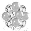 Decorative Latex Confetti Balloons Set for Birthdays and Weddings