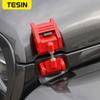 TESIN Auto-Motorhaubenriegel-Verriegelungsschlösser-Abdeckungssätze für Jeep Wrangler JL Gladiator JT 2018 2022 2023