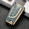 Toyota Key Case for RAV4, Camry, Levin, Corolla, Highlander, Crown - High-End Shell and Buckle