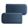 Elecom Wrist Rest, Armrest, Rectangular, Set of 2 for Left and Right Use, Navy, MOH-EL02NV
