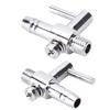 1Pc Thread Stainless Steel Aquarium Air Flow Distributor Lever Control Valve