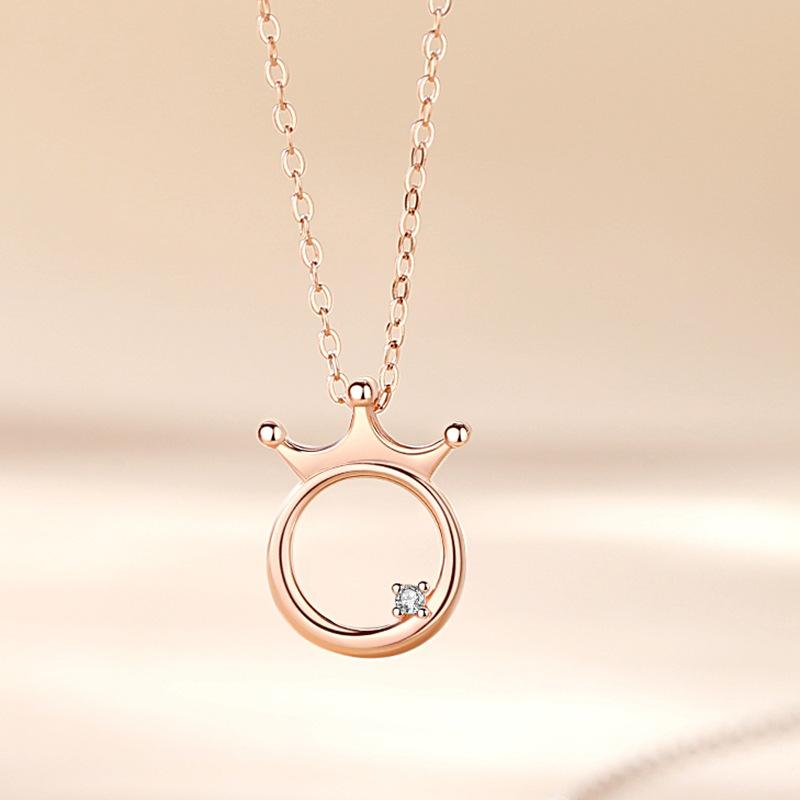 Tancise S925 Sterling Silver Luxury Personality Pendant Necklace Women's Classic Tide Necklace