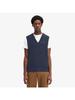 [hq Genuine] Fred Perry [sharp] Waffle Stitch Vest  608  Afpm2438556 608 qzgAfpm2438556 608
