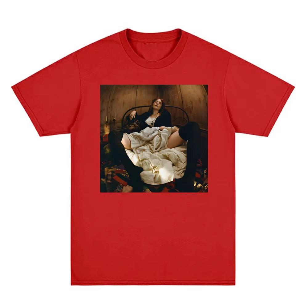 Florence and the Machine Everybody Scream The New Album T-shirt High Quality Summer Tee-shirt Sleeve Clothes Tops