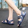 Fashion Summer Men Slippers EVA Soft Platform Slides Sneaker Borken Sandals Casual Beach Shoes Platform Designer Comfortable Slippers