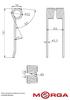 Pick-up Spring Tine FI-5.6mm -190mm Claas 0009182380 Powder Coated MORGA