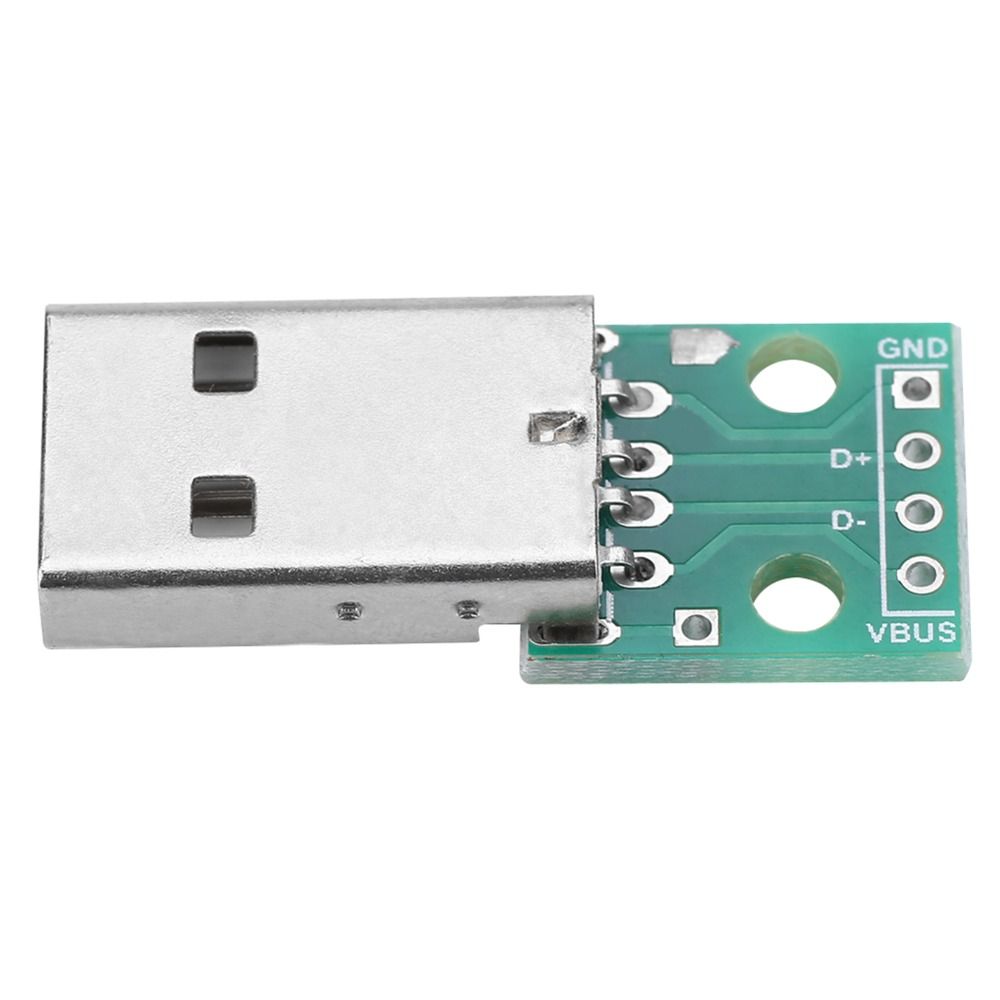 10PCS Mini USB Type a To DIP Adapter Board USB Type a Male Plug To DIP  Breadboard Design