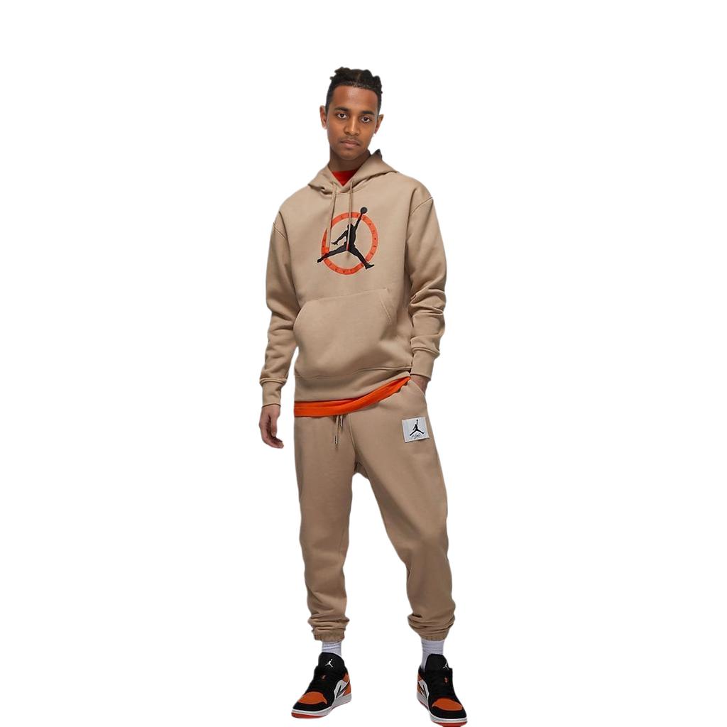 Jordan As M J Flt Mvp Gfx Flc Po Sweatshirt Men's Desert Yellow FB7051-277