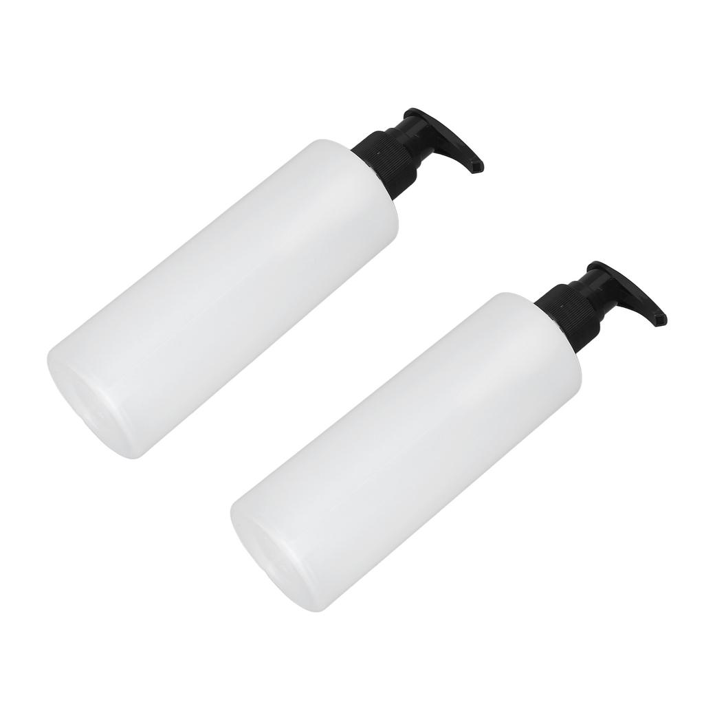 2 Stück 250ml Massageölspender Nachfüllbar Wiederverwendbar Creme Shampoo Pumpenspender für Massageölwärmer