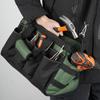 Tool Bags For Men 16-Pocket Oxford Large Tool Bag Portable Tool Tote Tool Case Heavy Duty Tool Bag Tool Box Organizer For Women